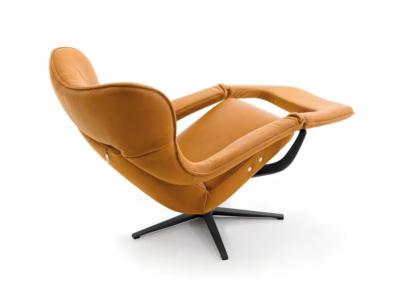 Sessel Yoko-1 DK schwarz detail