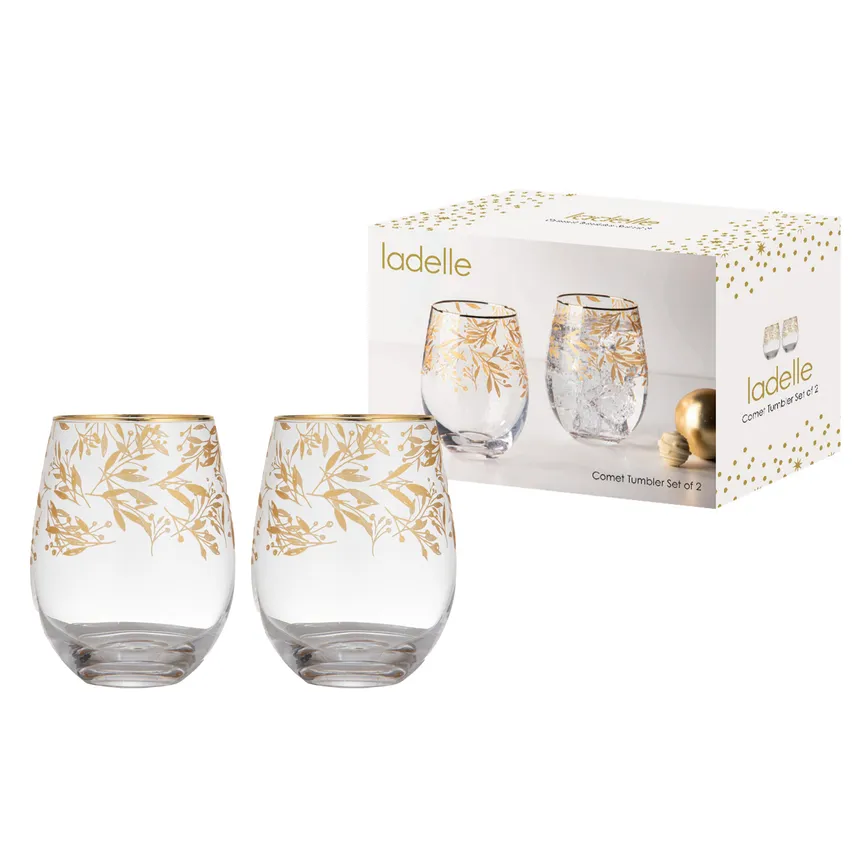 Wasserglas "Comet" 2er-Set detail