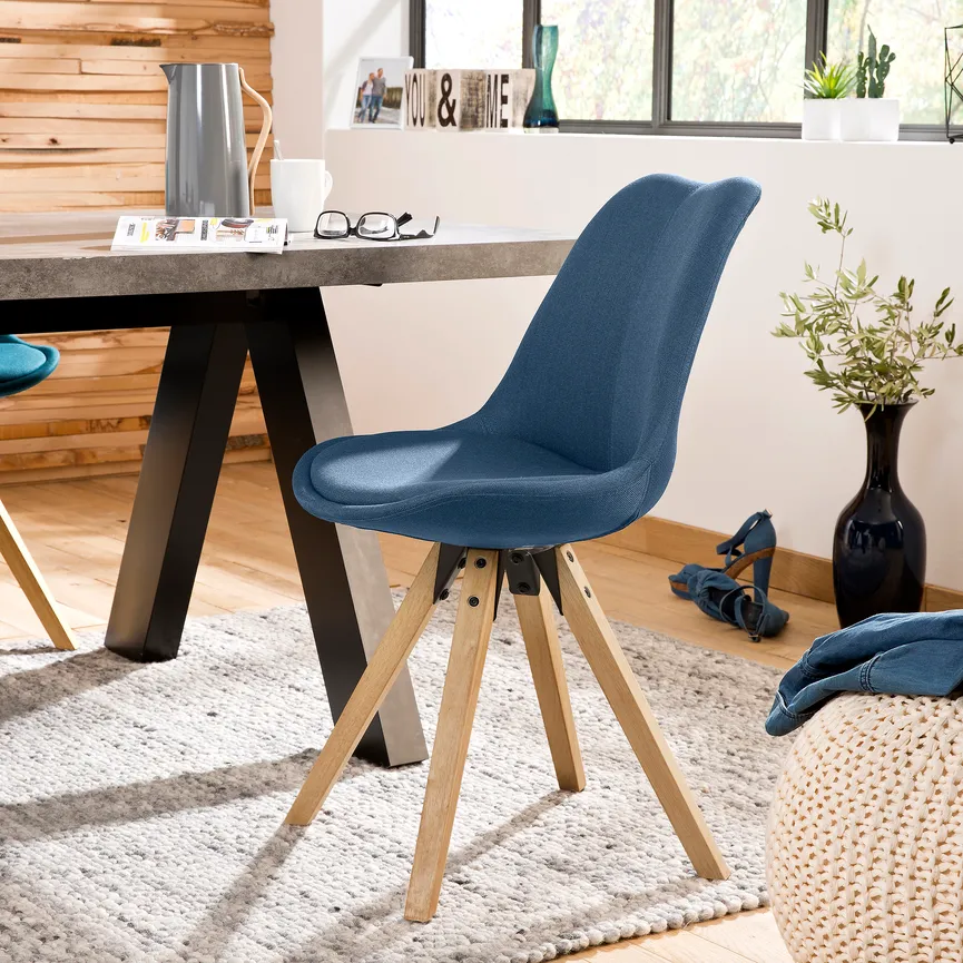 Stuhl Stoffbezug milieu