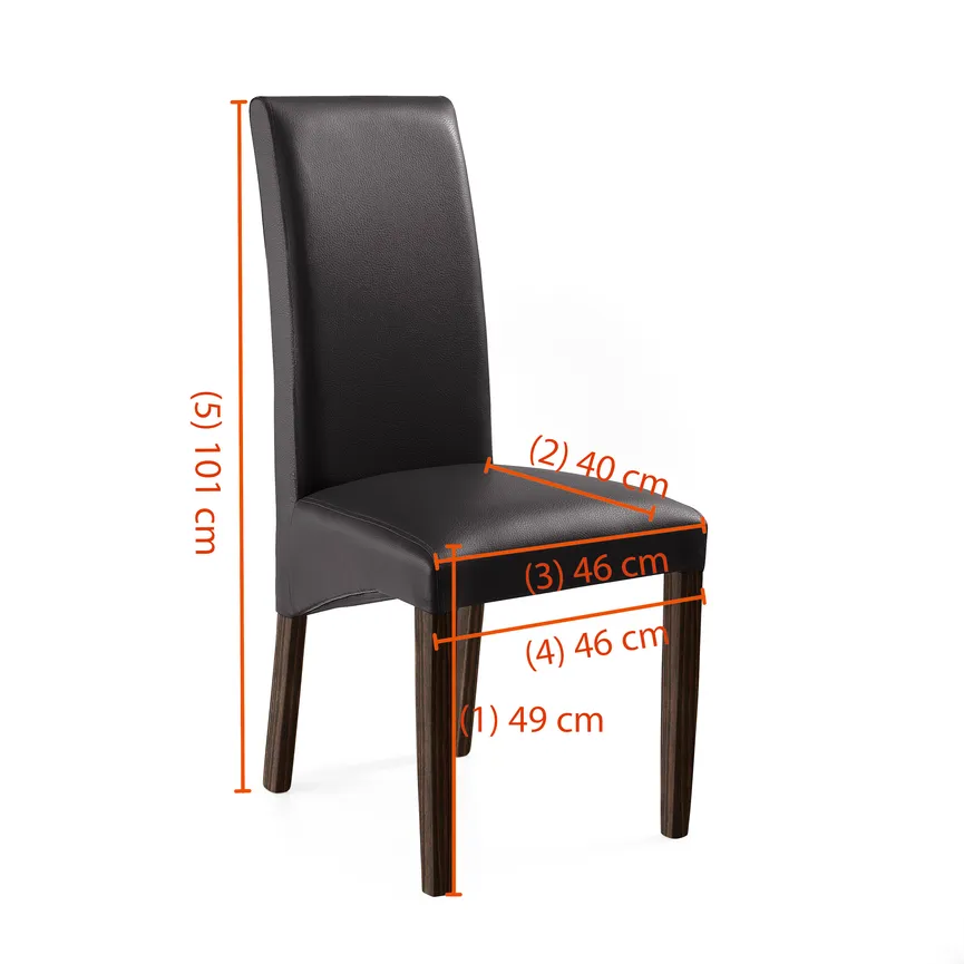 Polsterstuhl dimensionsmarker