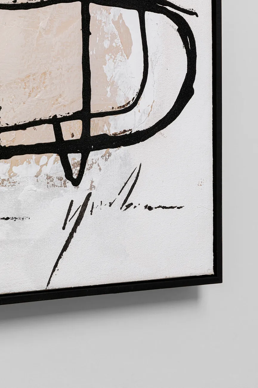 Wandbild detail