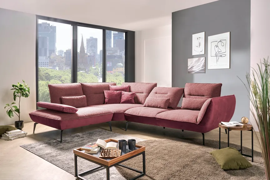 Ecksofa groß detail