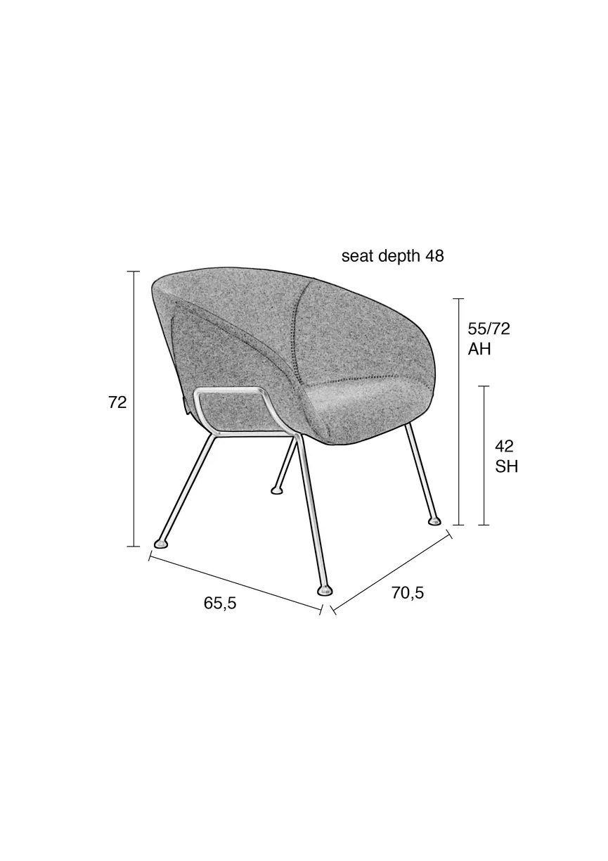 Lounge Sessel detail