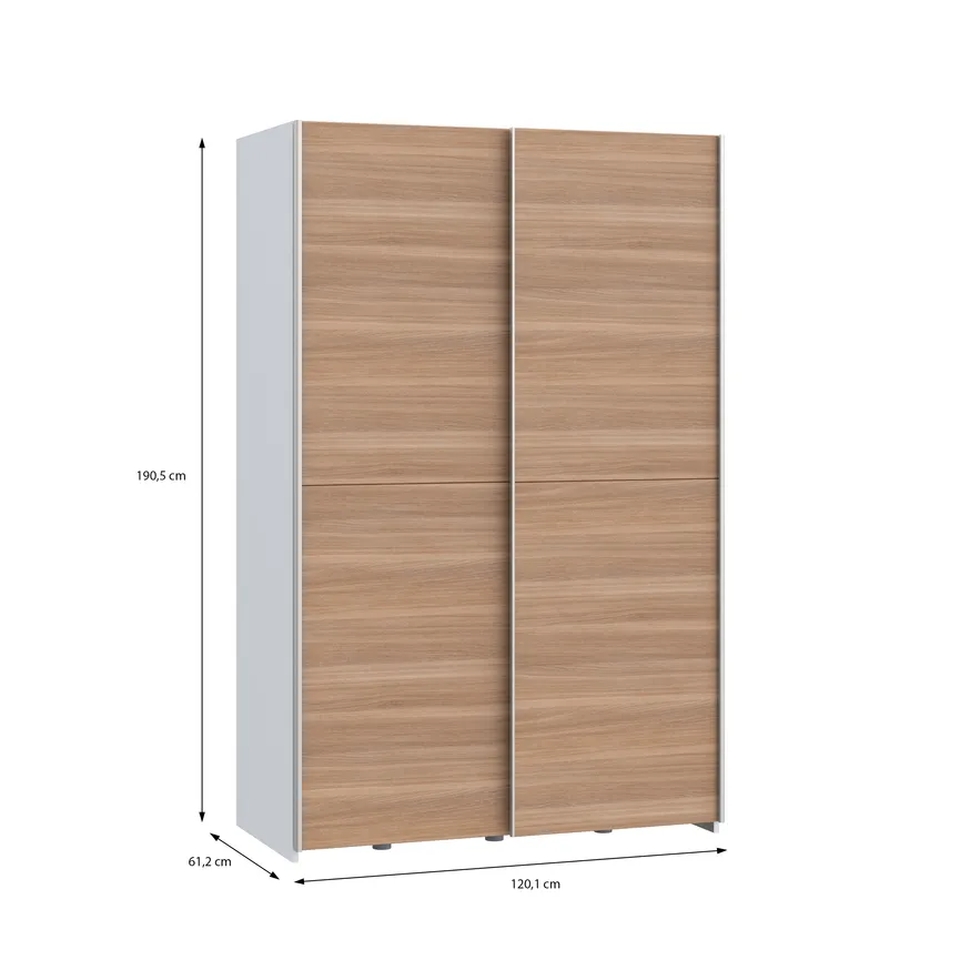 Schwebetürenschrank 2-trg. detail