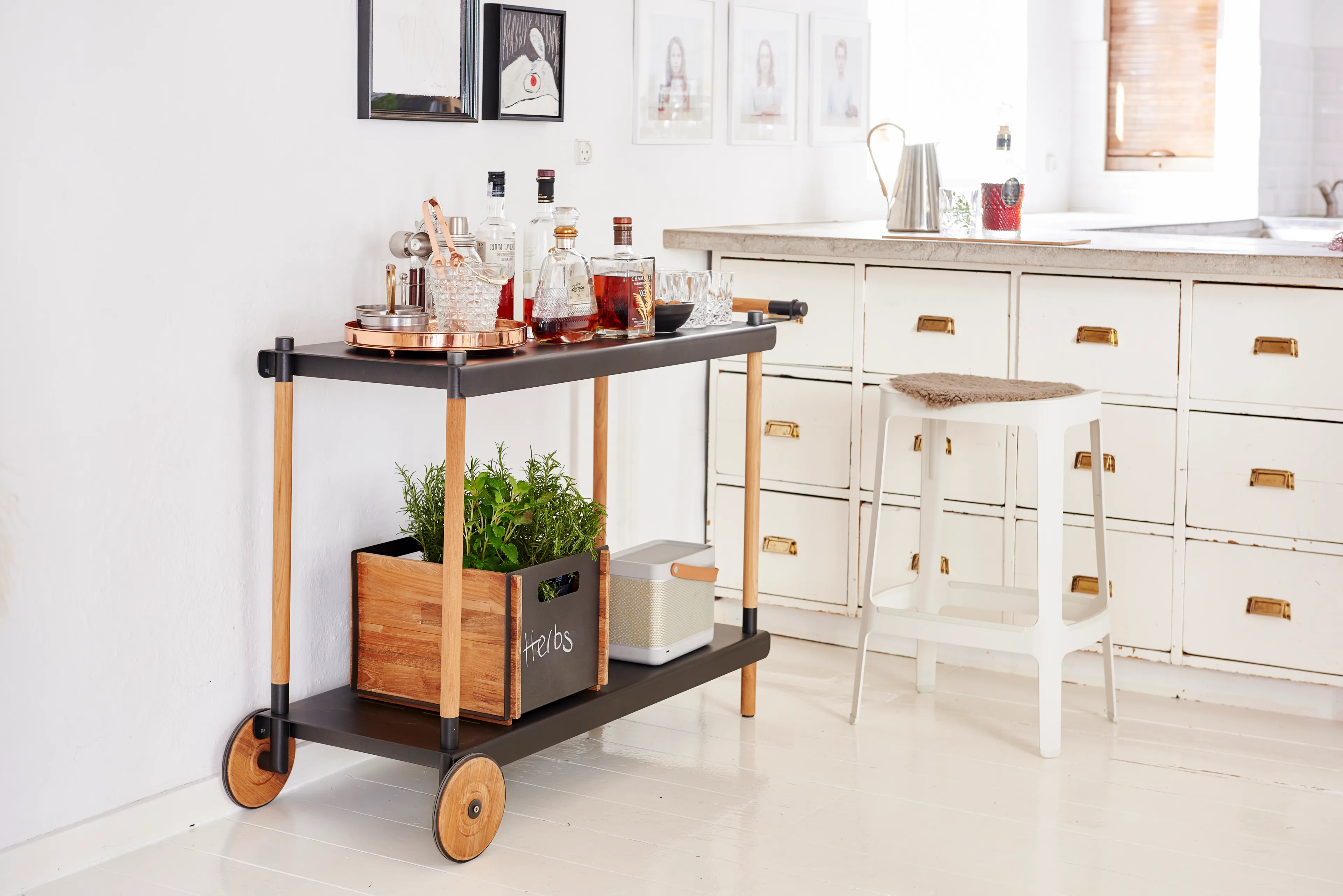 Servierwagen Frame