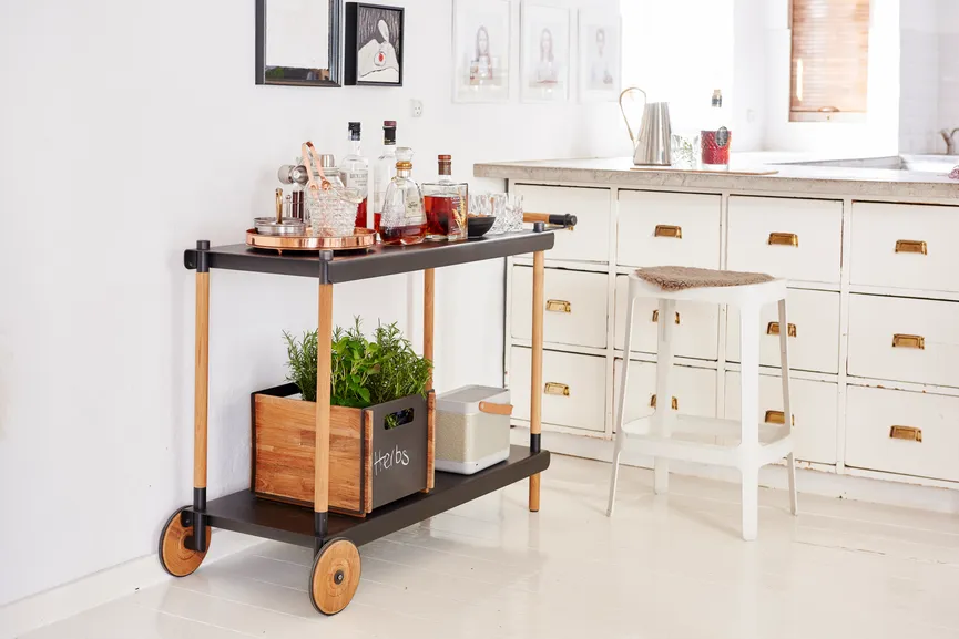 Teewagen milieu