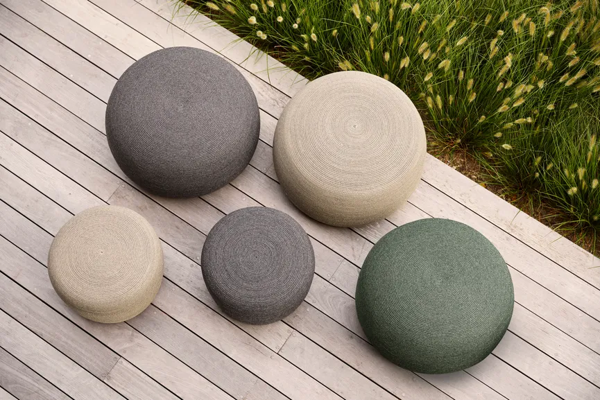 Hocker rund groß detail