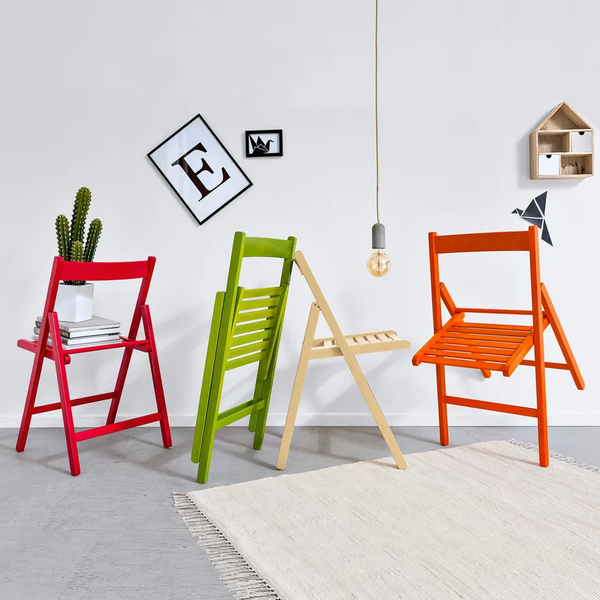 Klappstuhl grün milieu