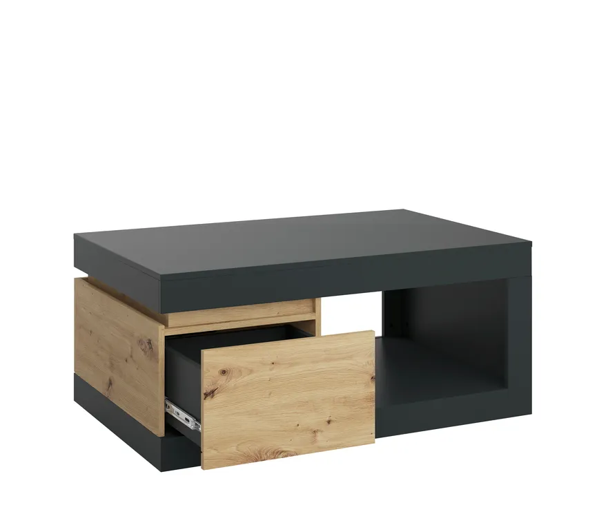 Couchtisch mit 1 Schublade detail