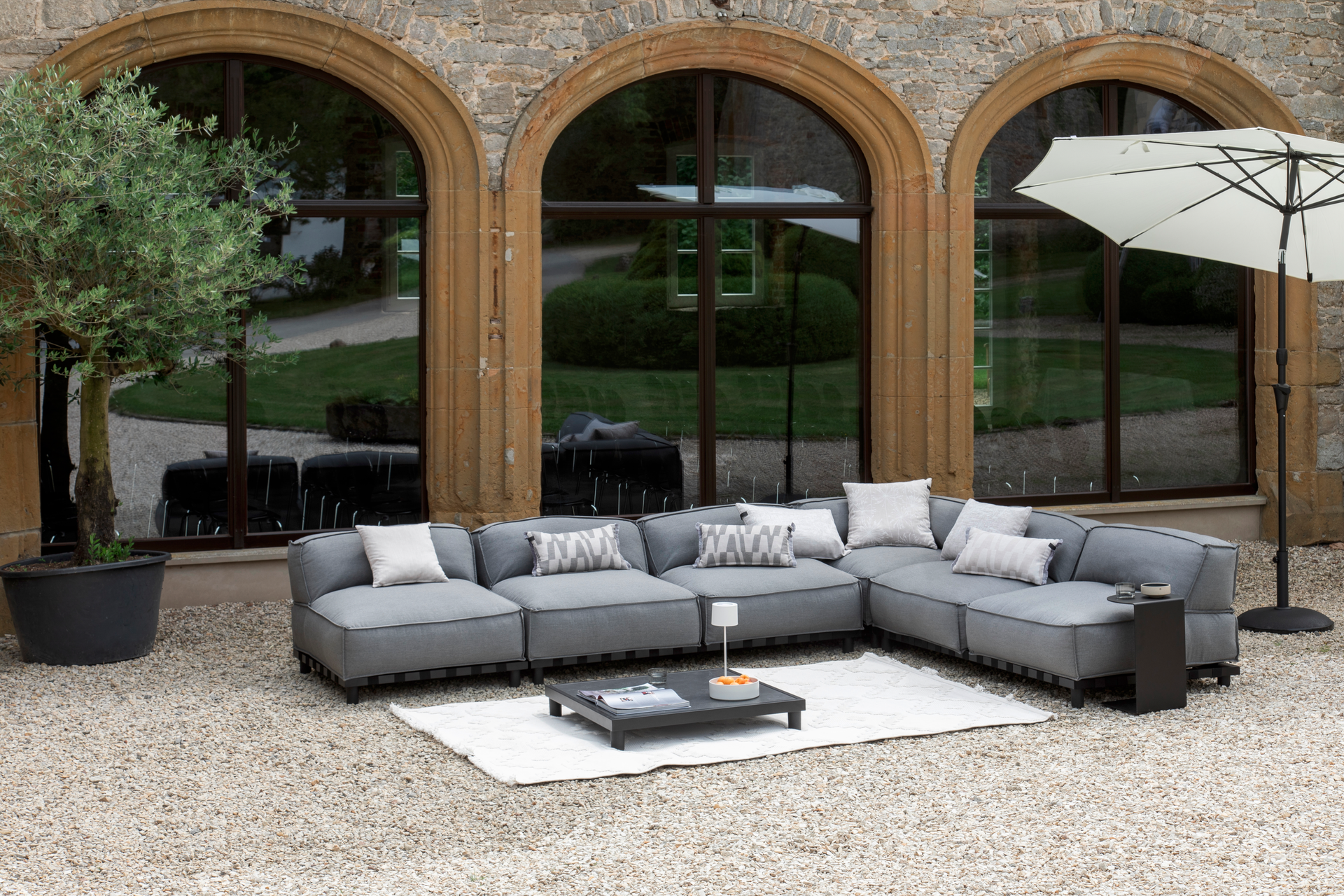 Kissen 40x40 cm detail