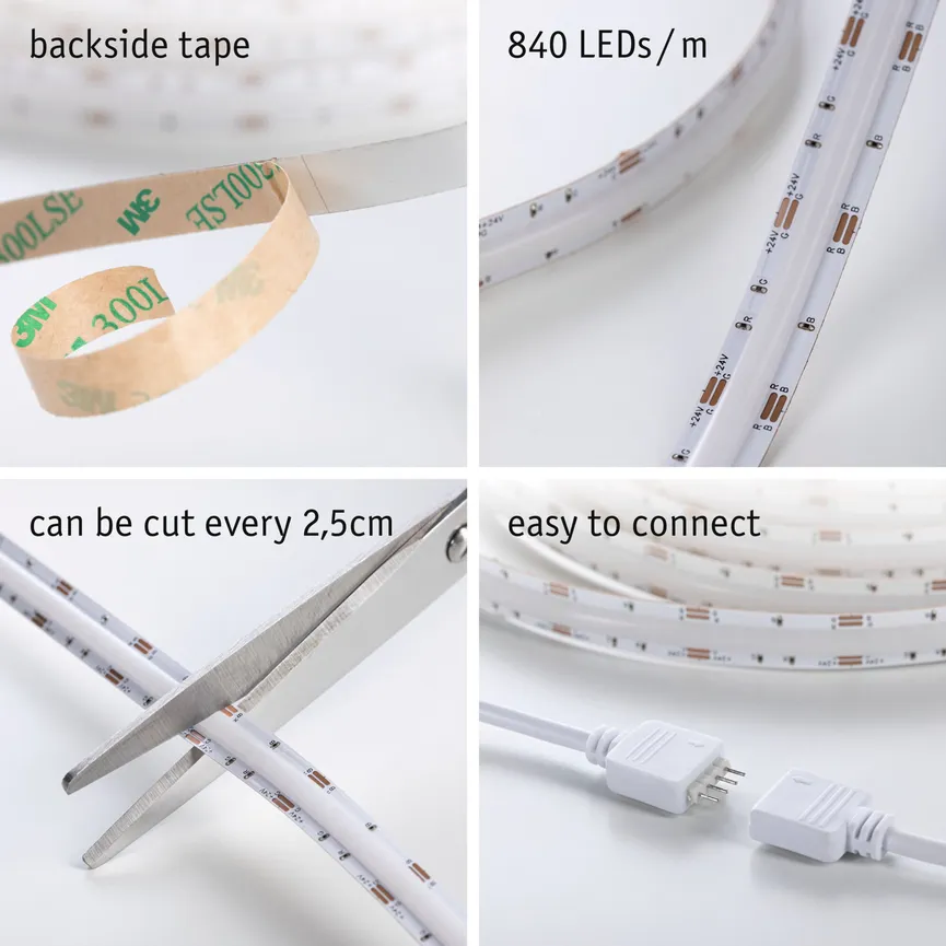 SimpLED Strip Komplettset 3m detail