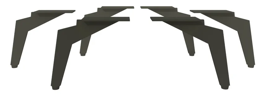 Metallfüße hauptaufnahme