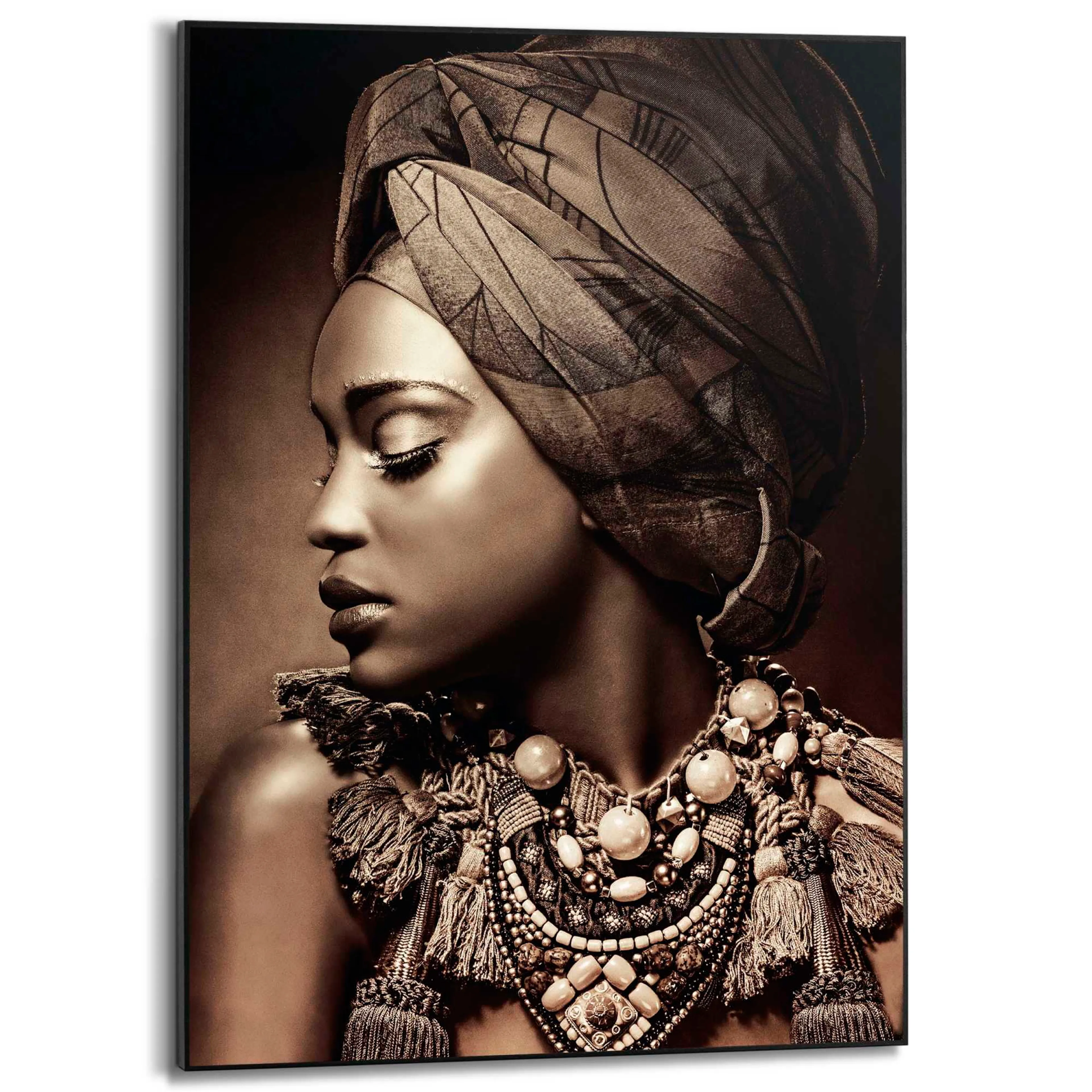 Wandbild 50 x 70 cm African Beauty