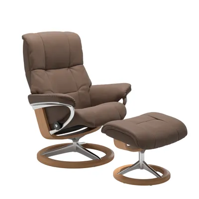 Sessel mit Hocker M