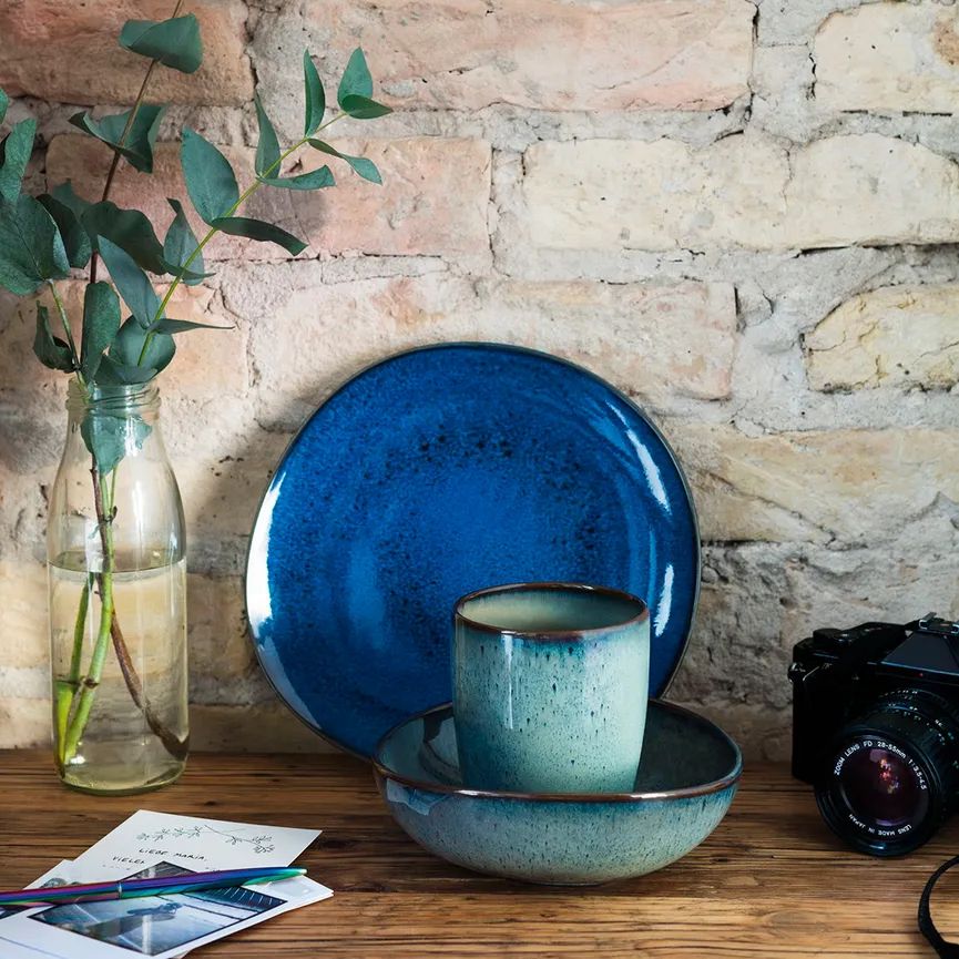 Bowl "Lave" 380 ml gris milieu