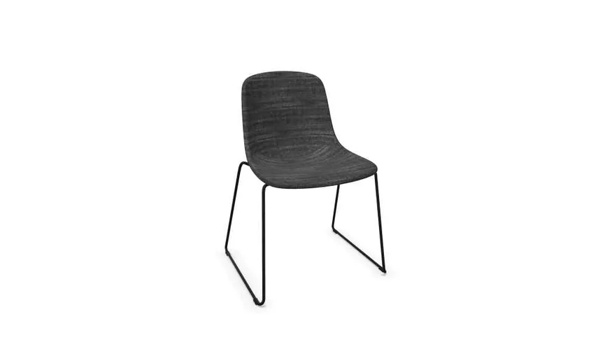 Stuhl Sled fully upholstered hauptaufnahme