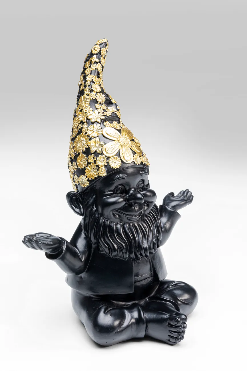 Figur "Meditation Zwerg" detail