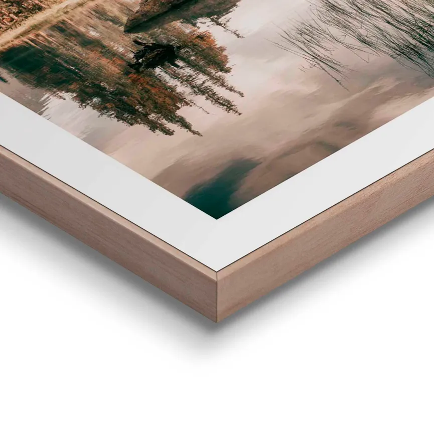 Bild gerahmt "Spirit Island" detail