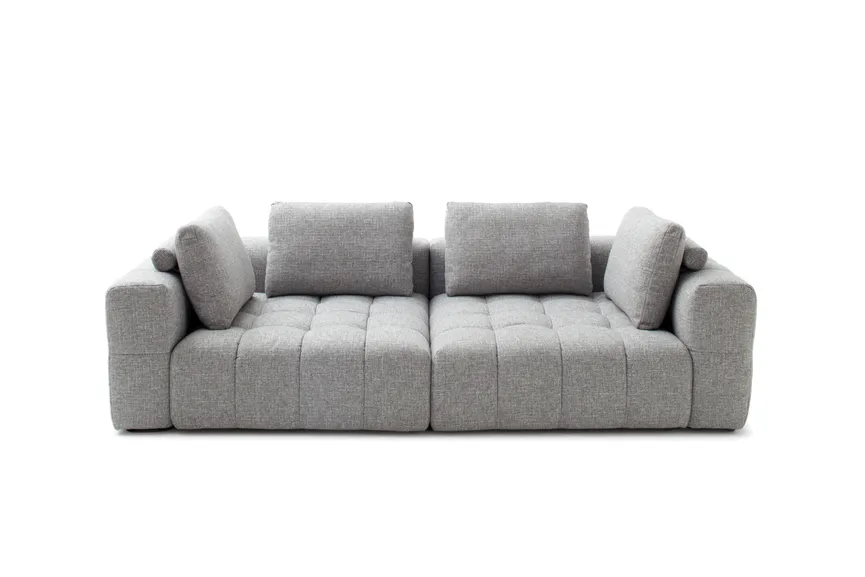 Megasofa mit Kissen detail