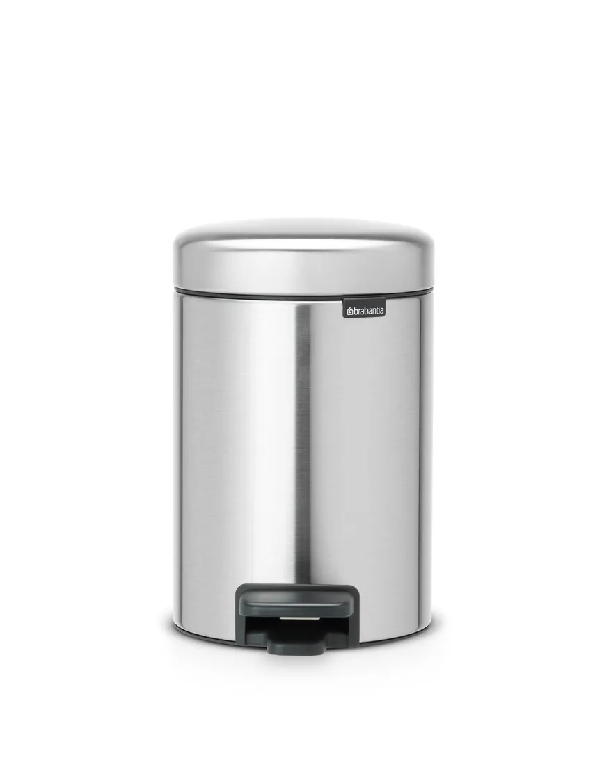 Treteimer 3 l Matt steel hauptaufnahme