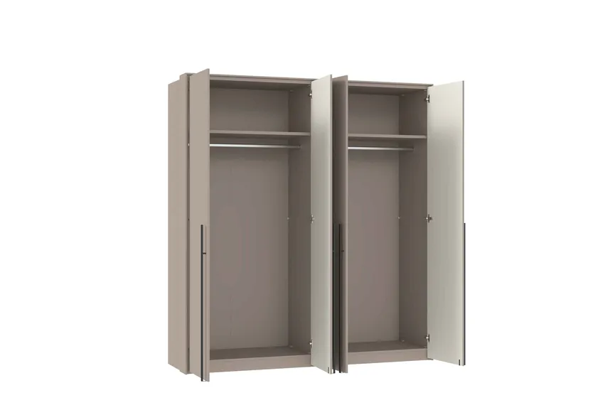 Drehtürenschrank 4-trg. detail