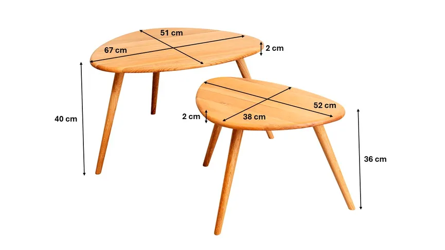 Beistelltische detail