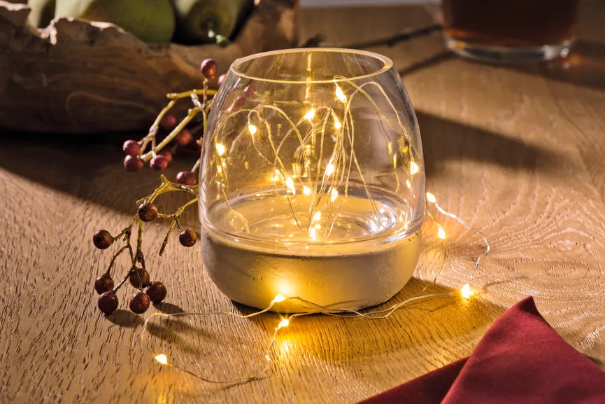 Lichterkette mit 30 LED milieu