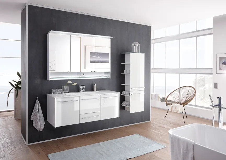 *Waschtischkombination milieu