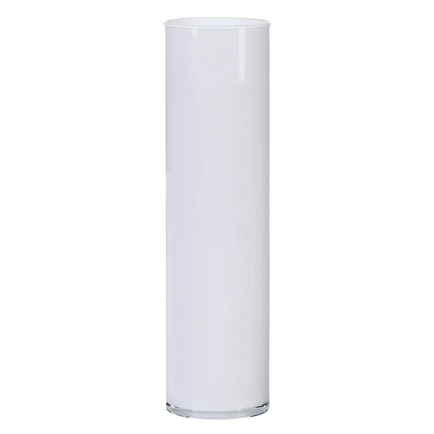 Vase "Zylinder" weiß XL hauptaufnahme