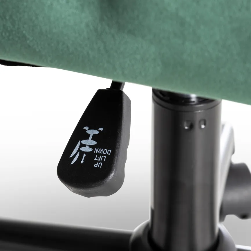 Drehstuhl waldgrün detail