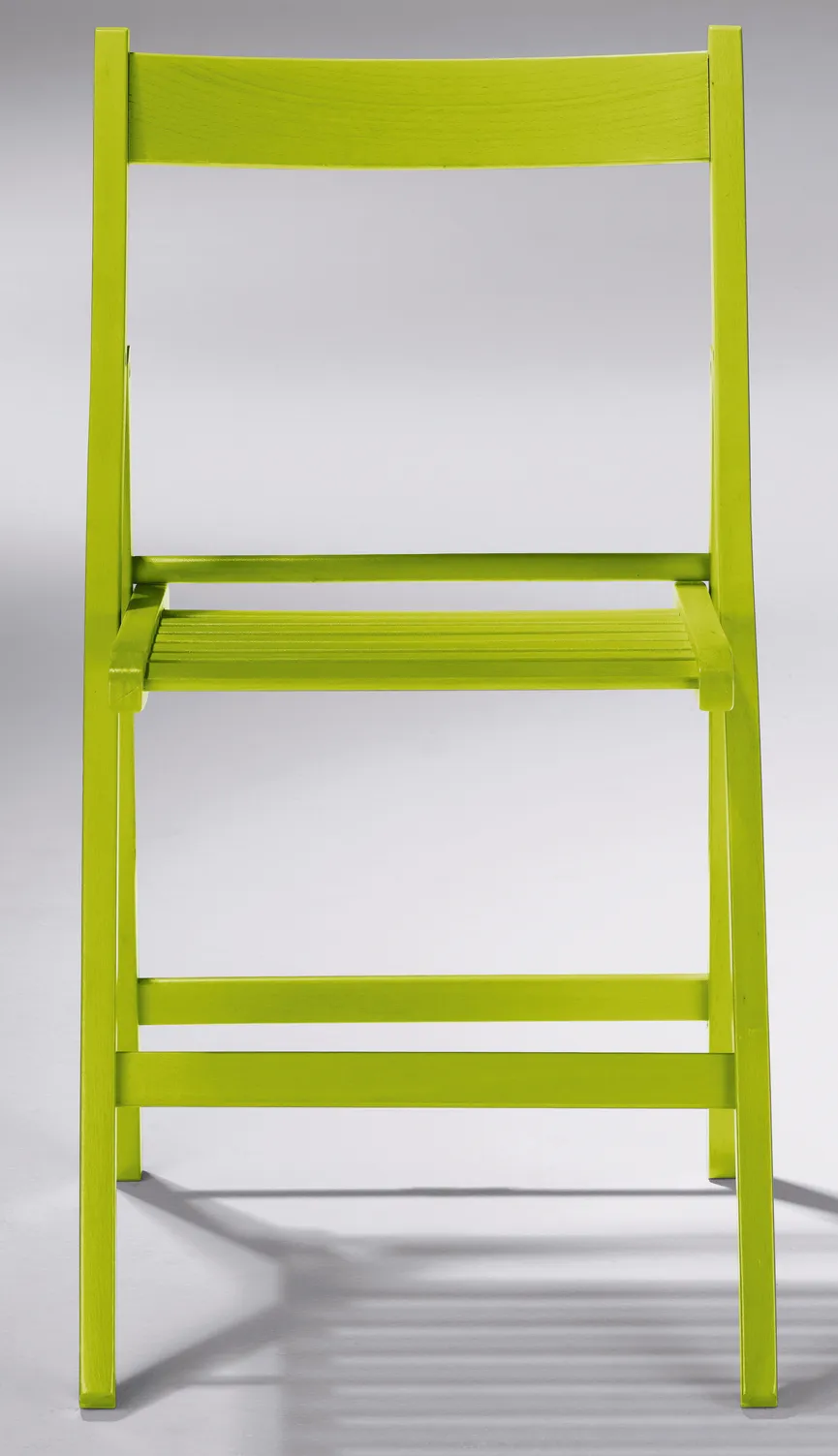 Klappstuhl grün detail