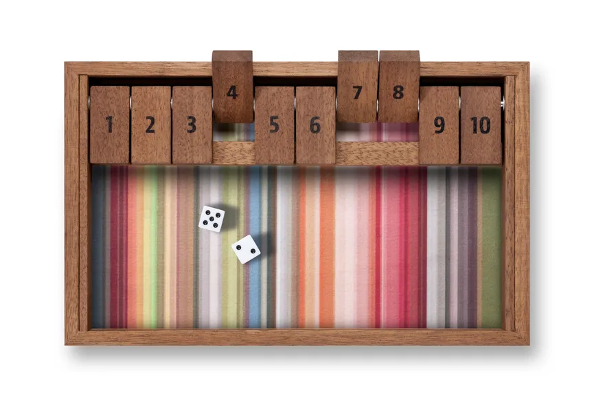Spiel "Shut the Box" hauptaufnahme