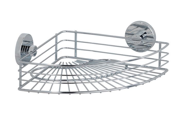 WENKO Badablage Silber Vacuum-Loc
