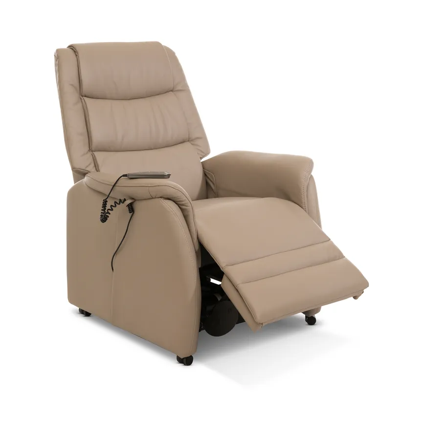 Fernsehsessel Leder detail