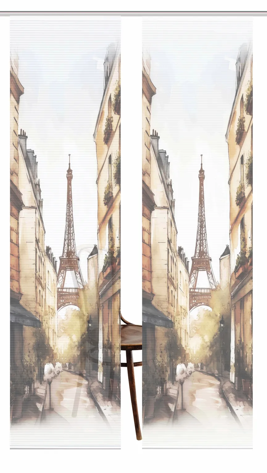 Schiebevorhang FRANCQ 2er Set detail