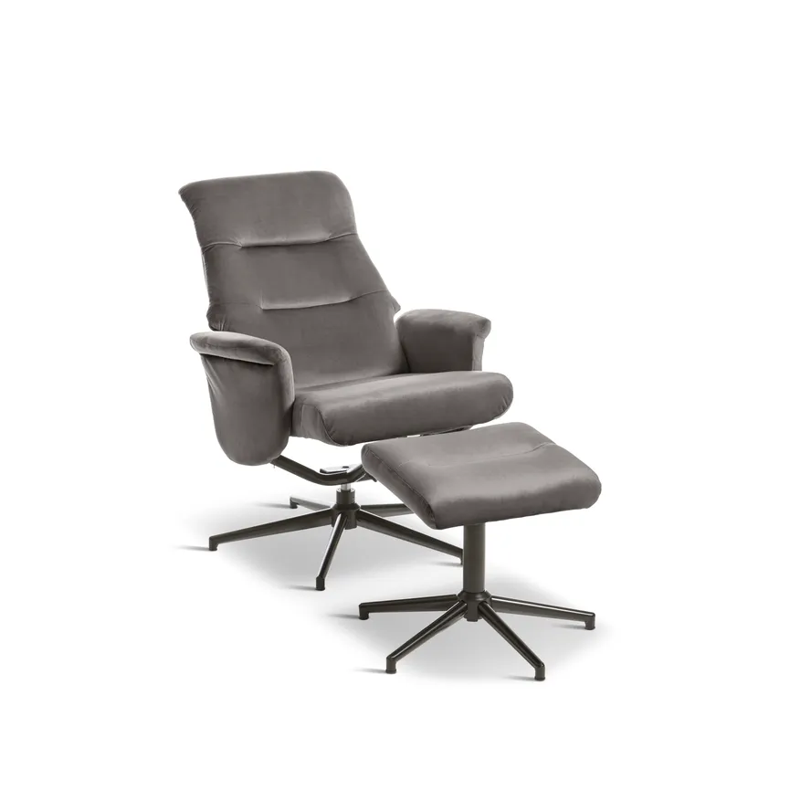 Relaxsessel + Hocker detail
