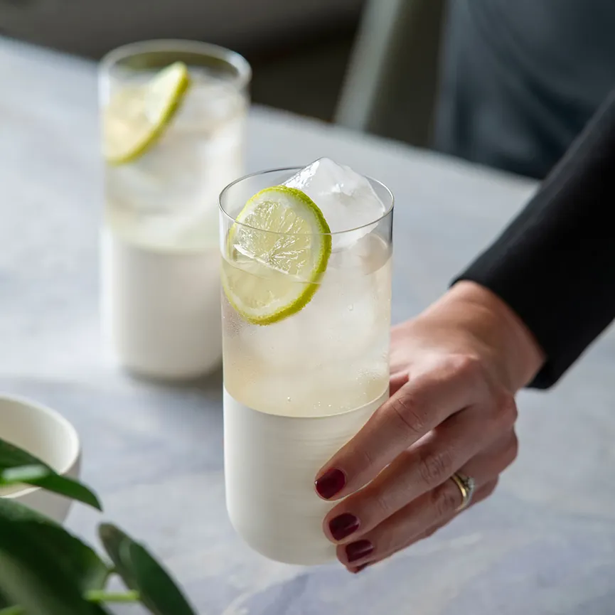 Longdrinkbecher "Rock Blanc" milieu
