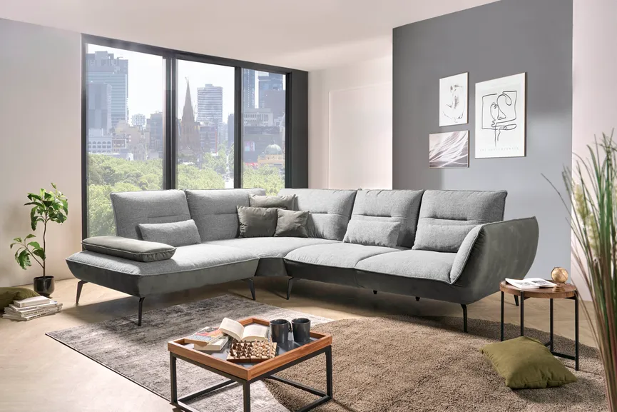 Ecksofa groß detail