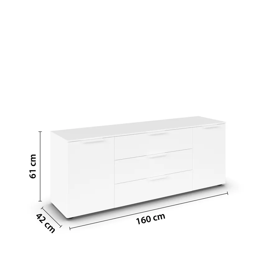 Lowboard 2T/3S detail