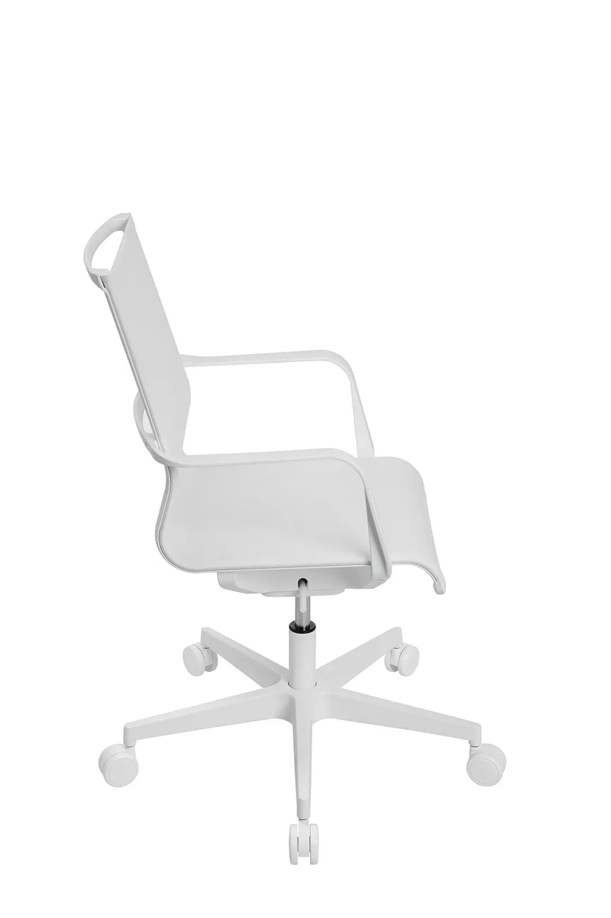 Drehstuhl weiß detail