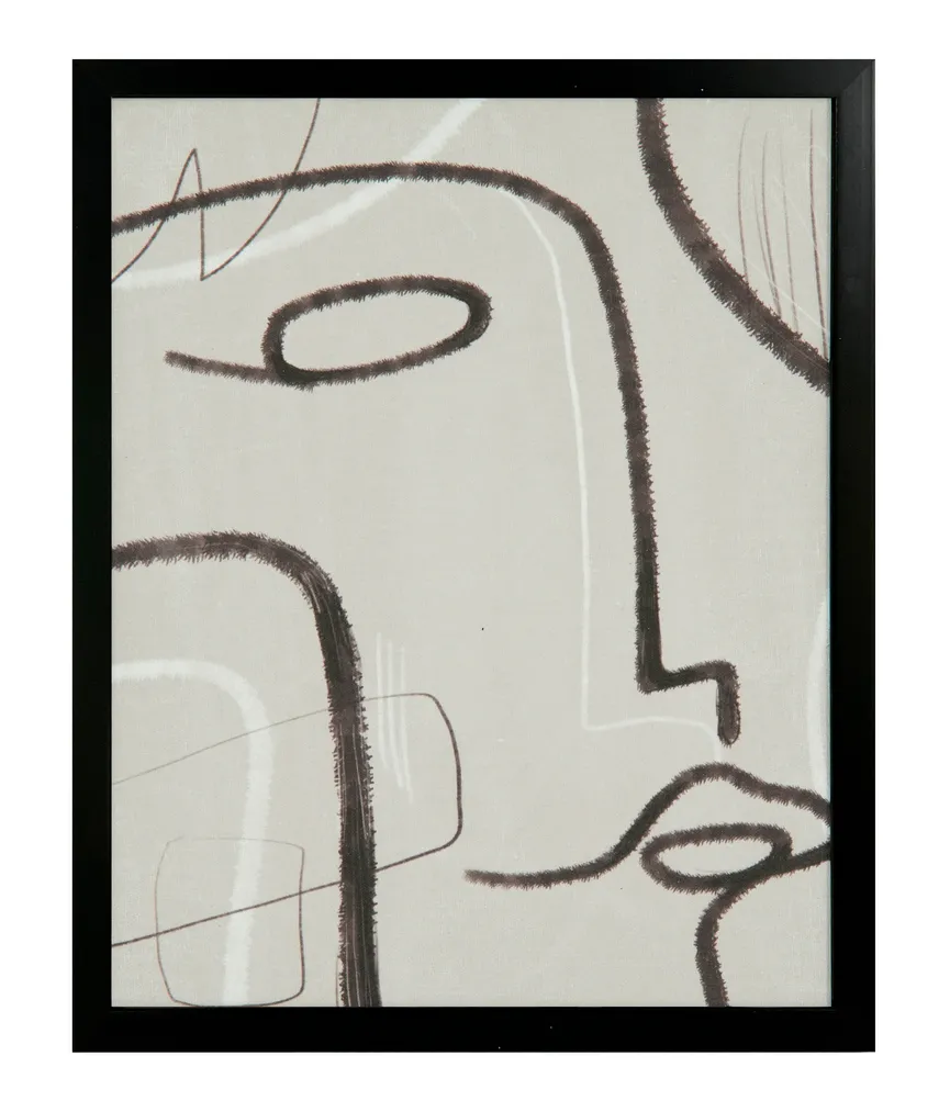 Leinwanddruck "Faces" 2-tlg. detail