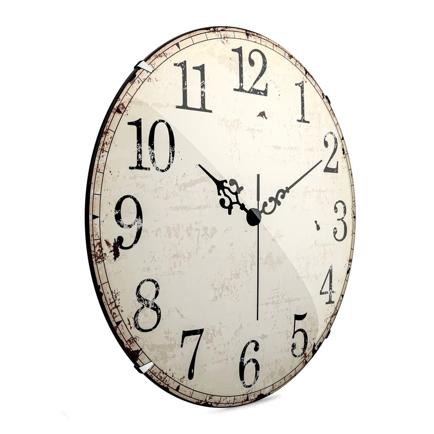 Quarz-Wanduhr detail