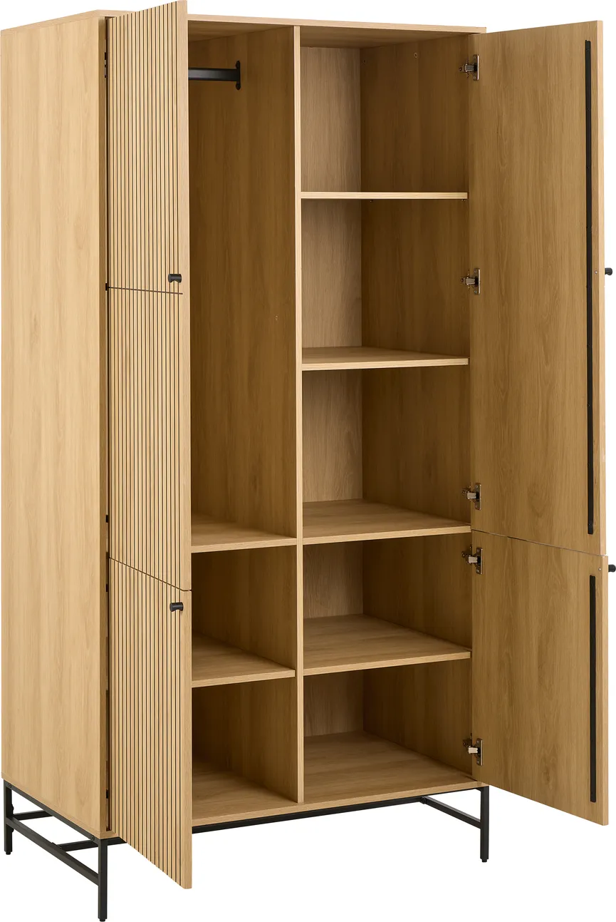Garderobenschrank 4T detail