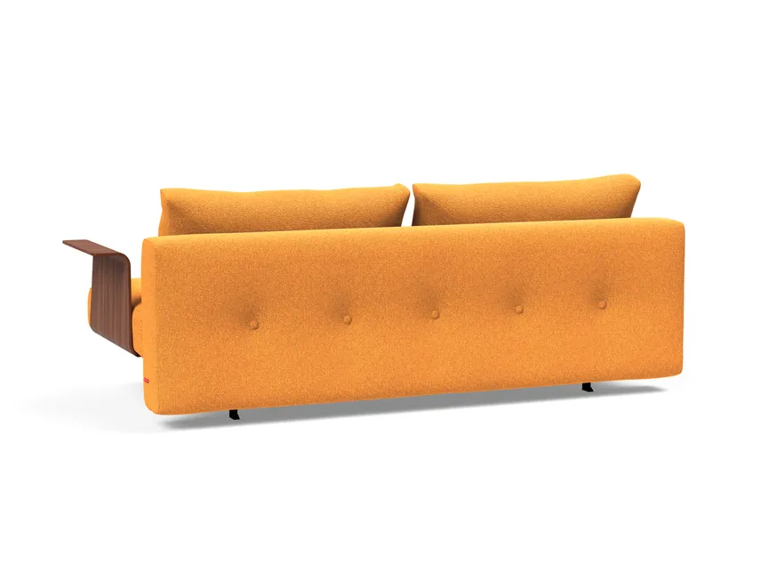 Sofa+AL dunkles Holz detail