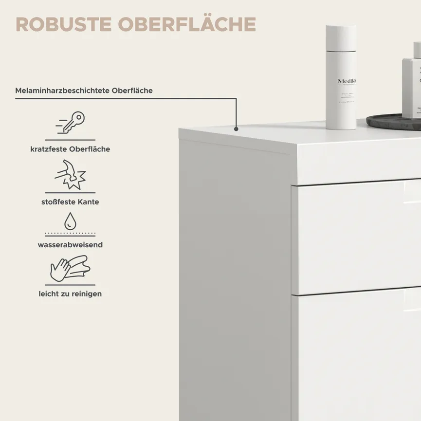 Standschrank breit detail