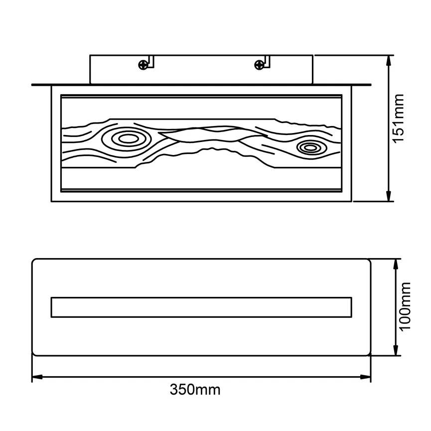Wandleuchte "Chaumont" detail