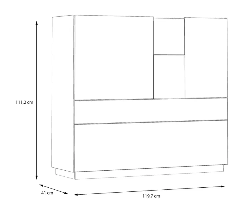 Highboard detail