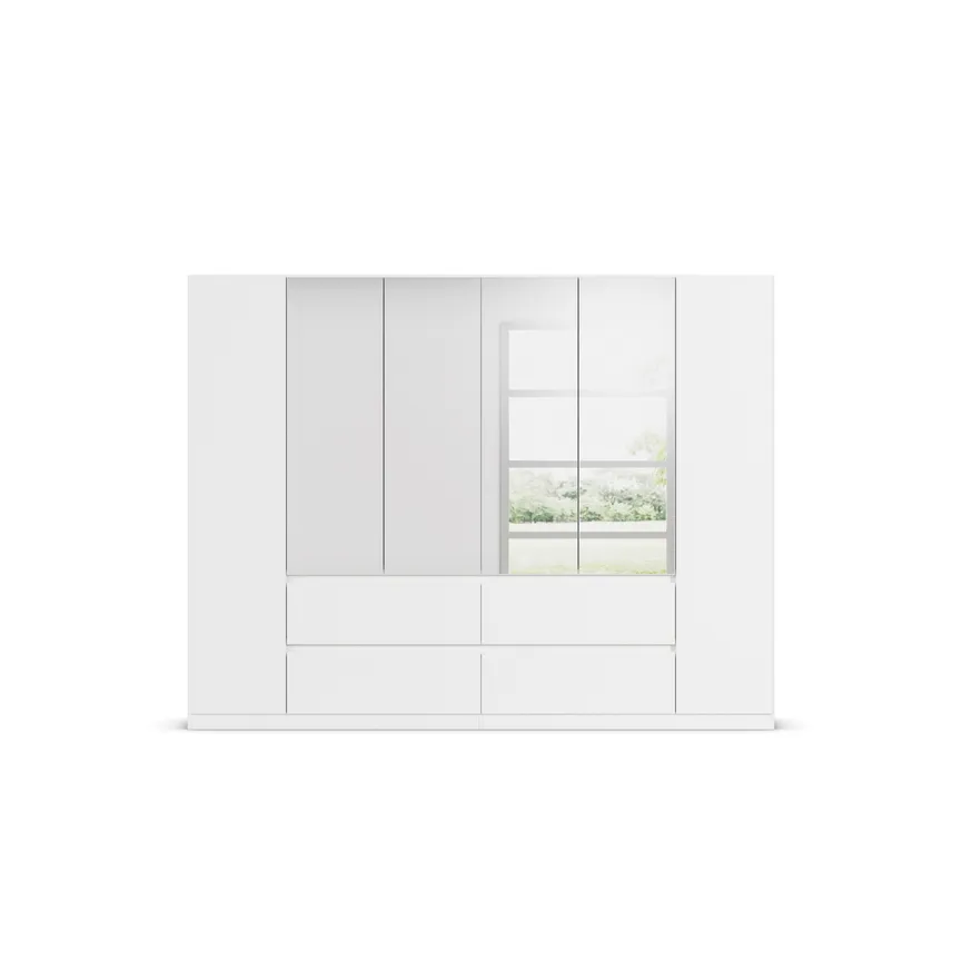 Drehtürenschrank 6-trg. detail