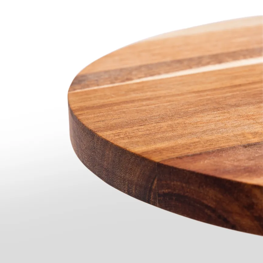 Servierteller Akazie rund detail