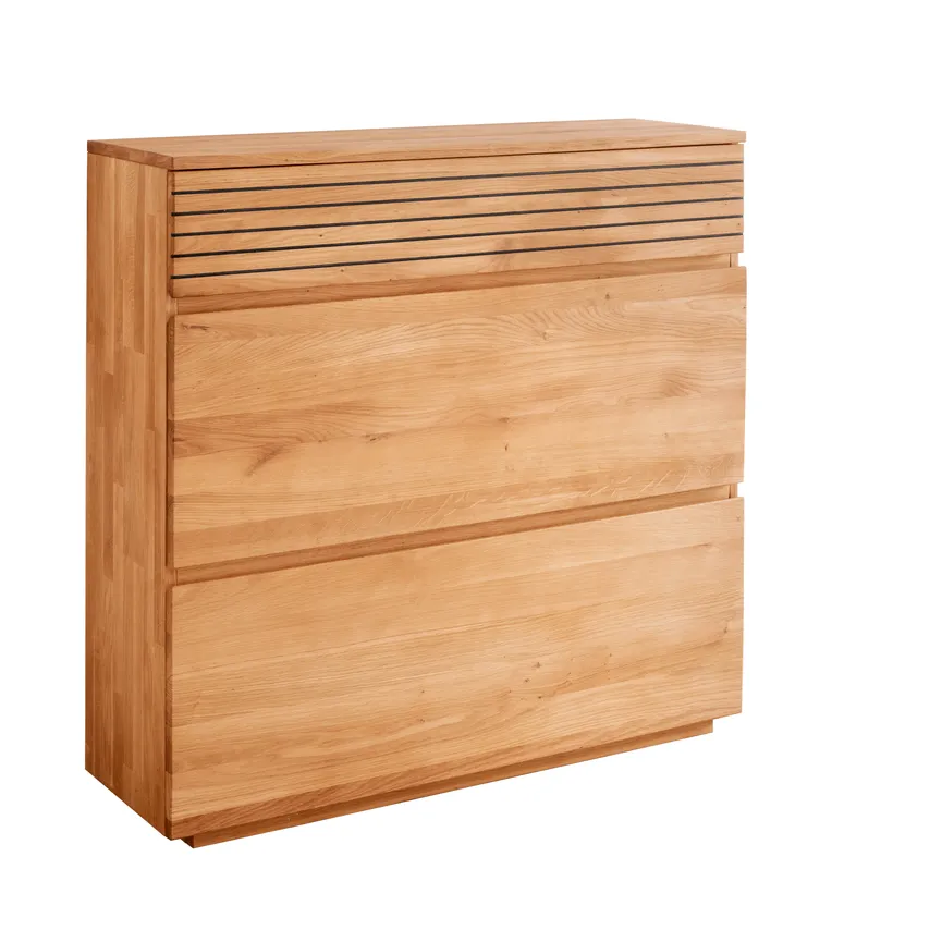 Schuhklappenkommode detail